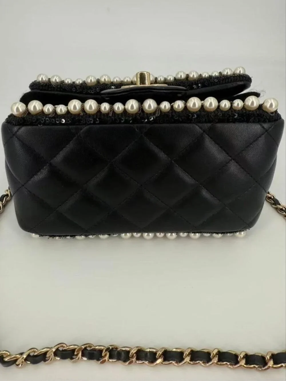 Chanel Pearl Mini Quilted